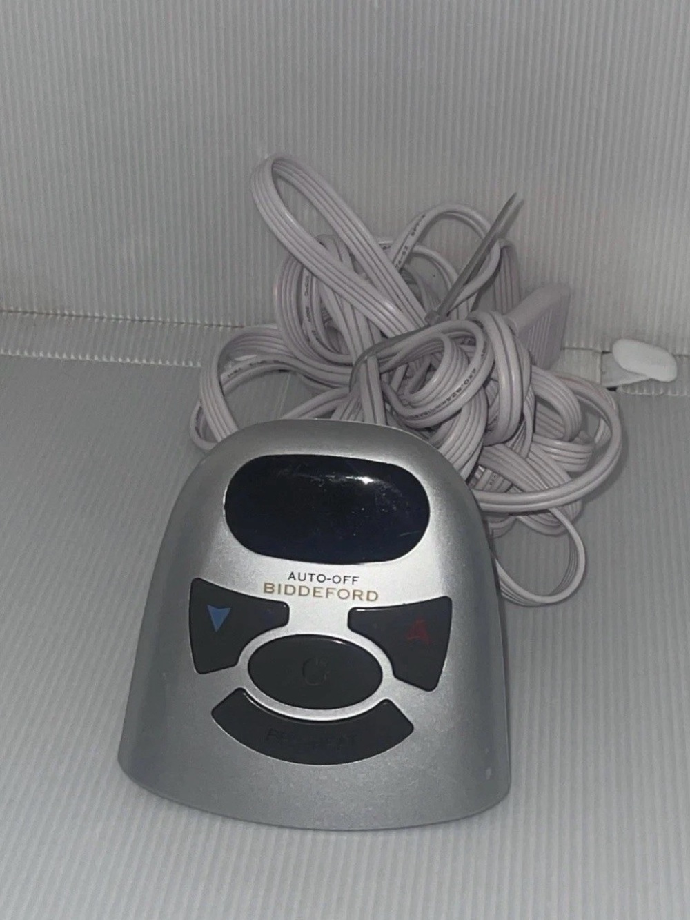 Biddeford TC16B0 Heated Electric Blanket Controller 4 Prong Silver